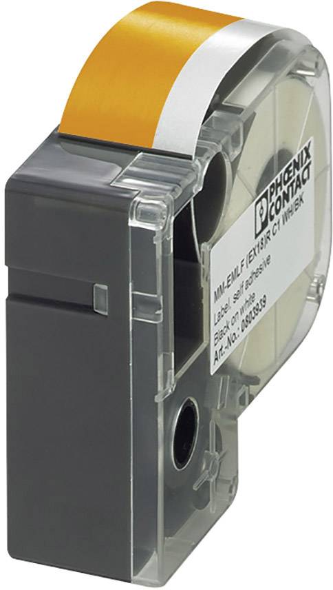 Phoenix Contact 803958 MM-EMLF (EX24)R C1 OG/BK Etiketten voor thermotransferprinter Montagemethode: Plakken Oranje, Zwart 1 stuk(s)