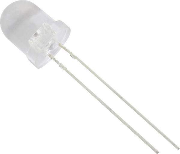 TRU COMPONENTS 1577341 LED ožičen  bijela okrugli 8 mm 11000 mcd 25 ° 20 mA