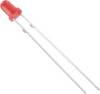 HuiYuan 3004R2D-EPC-S LED ožičen crvena okrugli 3 mm 75 mcd 60 ° 20 mA
