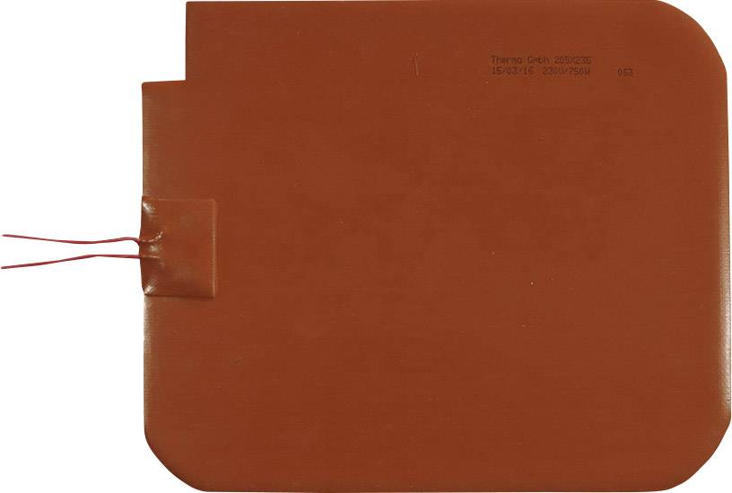 Thermo TECH Silicone Verwarmingsfolie Zelfklevend 230 V/DC, 230 V/AC 750 W Beschermingsklasse IPX7 (l x b) 235 mm x 205 mm