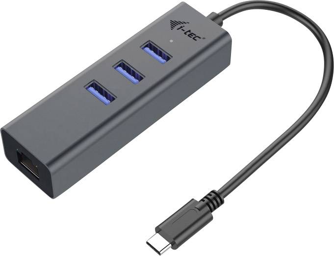 i tec USB C Metal Hub 3 Ports + Gigabit Ethernet - vue 8