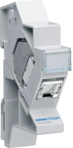 Hager STP RJ45-inbouwmodule E-Dat CAT 6 1 stuk(s)