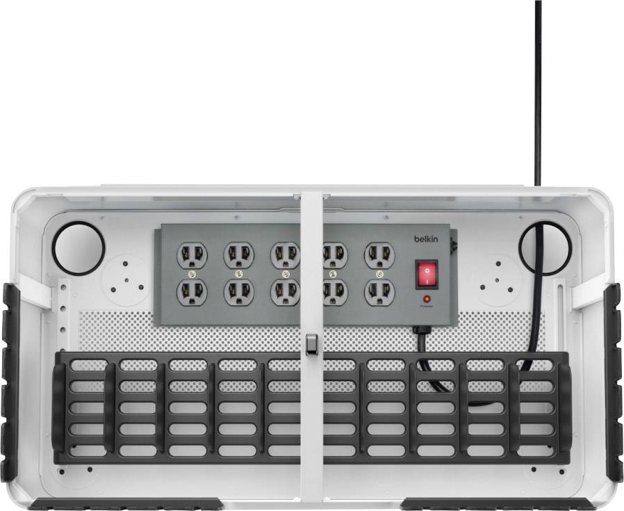 Belkin Store&Charge Base Bundle USB stanica za punjenje mrežni konektor, USB crna, bijela utičnica-8