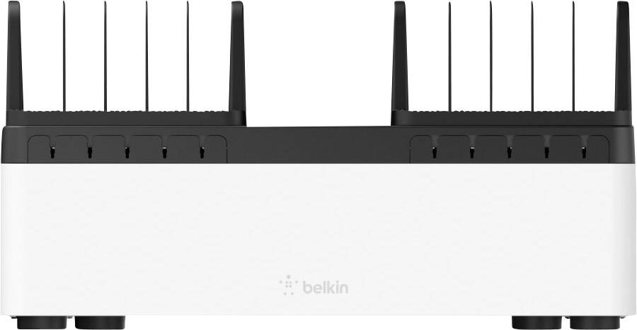 Belkin Store&Charge Base Bundle USB stanica za punjenje mrežni konektor, USB crna, bijela utičnica-1