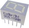 Kingbright 7-segmentni prikaz crvena 10 mm 2 V Broj znamenki: 1 SA39-11EWA