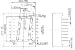 Kingbright 7-segmentni prikaz crvena 20 mm 2 V Broj znamenki: 1 SC08-11EWA