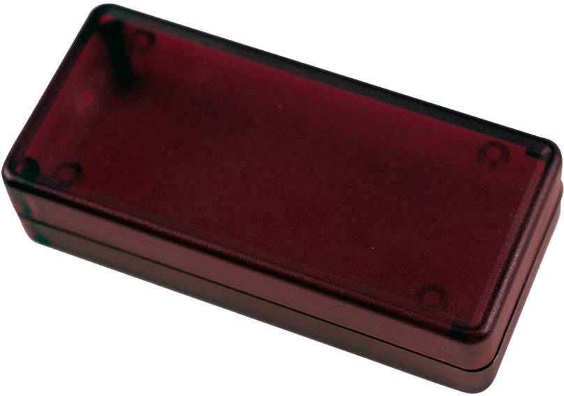 Hammond Electronics 1551CTRD Universele behuizing 15 x 30 x 65 ABS Rood (transparant) 1 stuk(s)