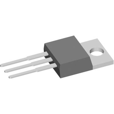 Trotronični tranzistor u TO-220 kućištu, često korišten u elektroničkim sklopovima za pojačanje struje.