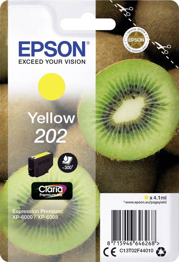 Epson tinta 202 original  žut C 13 T 02F44010