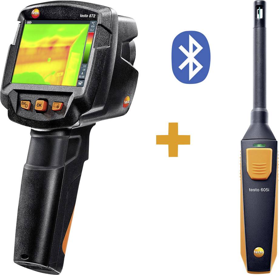 testo 872 KIT termalna kamera -30 do +650 °C 320 x 240 Pixel 9 Hz