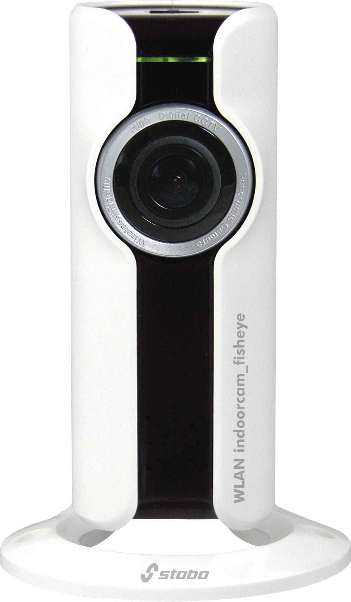 Stabo indoorcam_fisheye 51091 IP Bewakingscamera WiFi 1280 x 720 Pixel