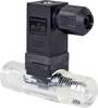 Badger Meter turbina za mjerenje protoka 2006 2F66 56510-163-2F66 Pogonski napon (područje): 5 - 24 V/DC Mjerno podučje: 0.5 - 5 l/min 1 St.