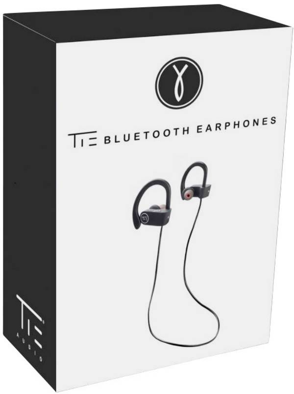 Tie Studio Bluetooth 4.1 Sport sportske In Ear slušalice Bluetooth®  crna  slušalice s mikrofonom, kontrola glasnoće, otporne na znojenje