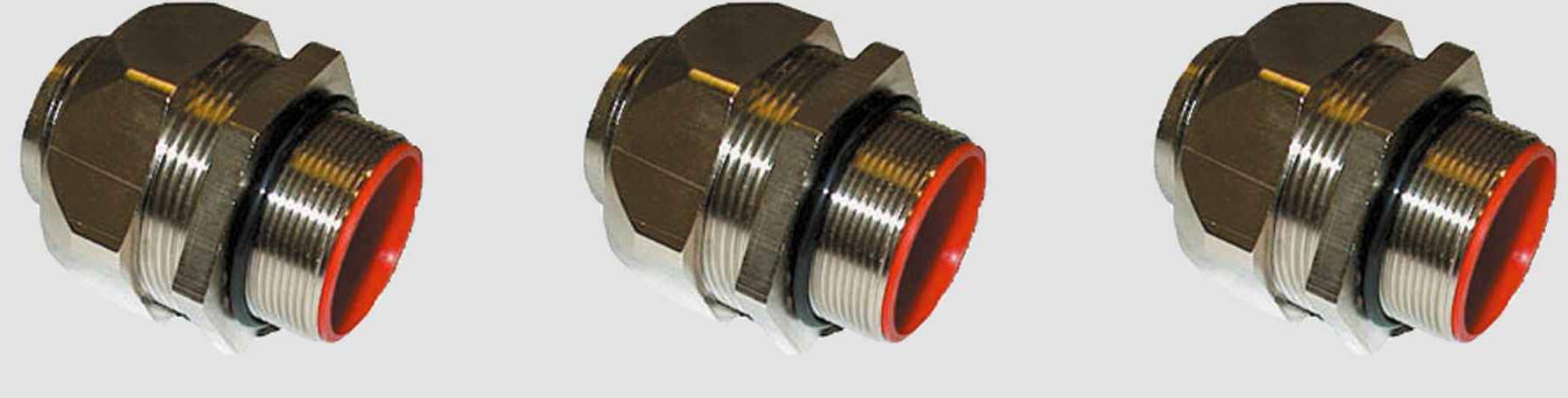 HELU 94151 Slangbevestiging Zilver M16 Recht 10 stuk(s)