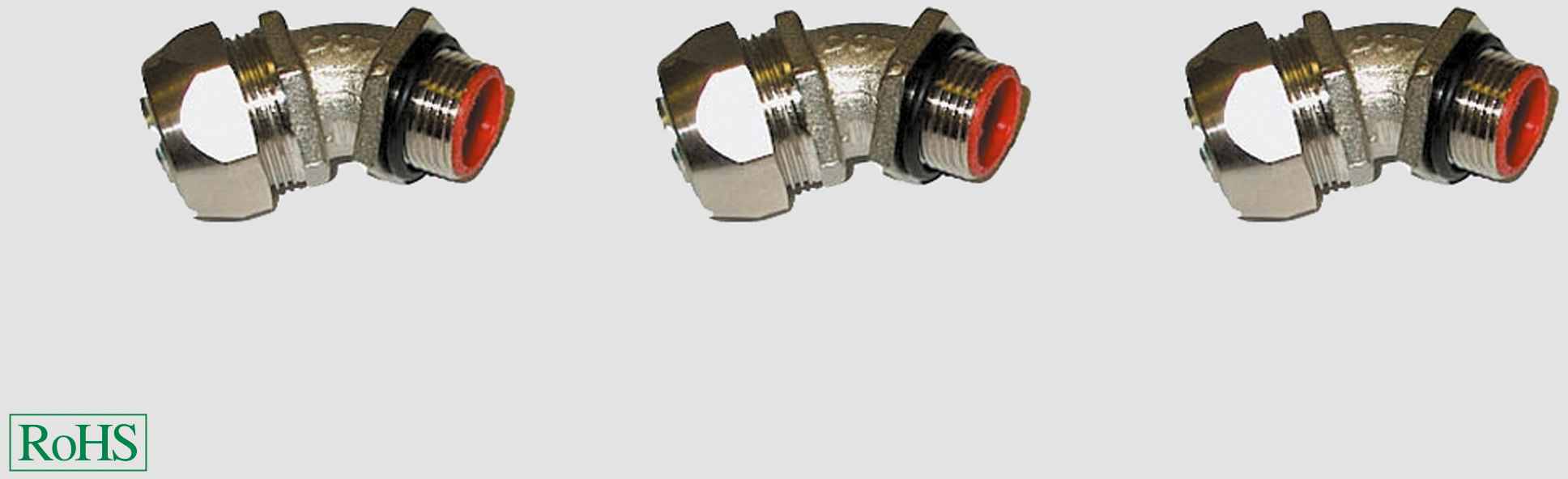 HELU 920527 Slangbevestiging Zilver M50 45° 2 stuk(s)