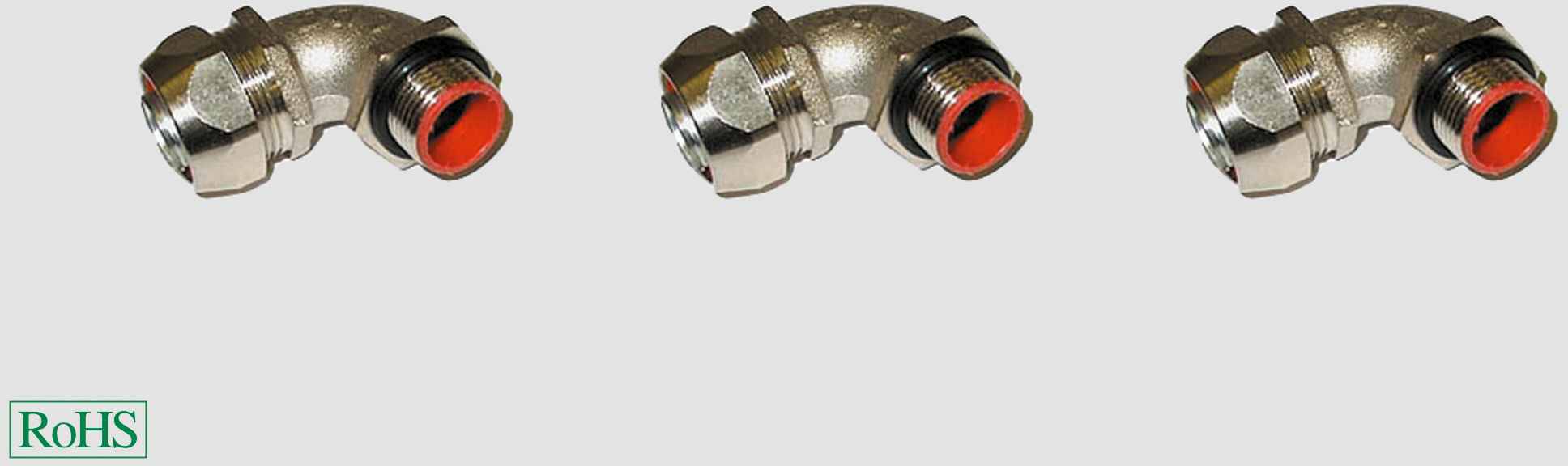 HELU 91023 Slangbevestiging Zilver PG13 90° 10 stuk(s)