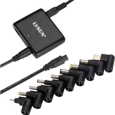LVSUN Car DC Adaptor USB punjač 90 W osobno vozilo Izlazna struja maks. 12400 mA USB, ženski konektor dc 3.5 mm Broj izl-0