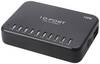 LVSUN 120W Smart 10-Port USB stanica za punjenje 120 W 10x USB-A crna unutrašnje područje