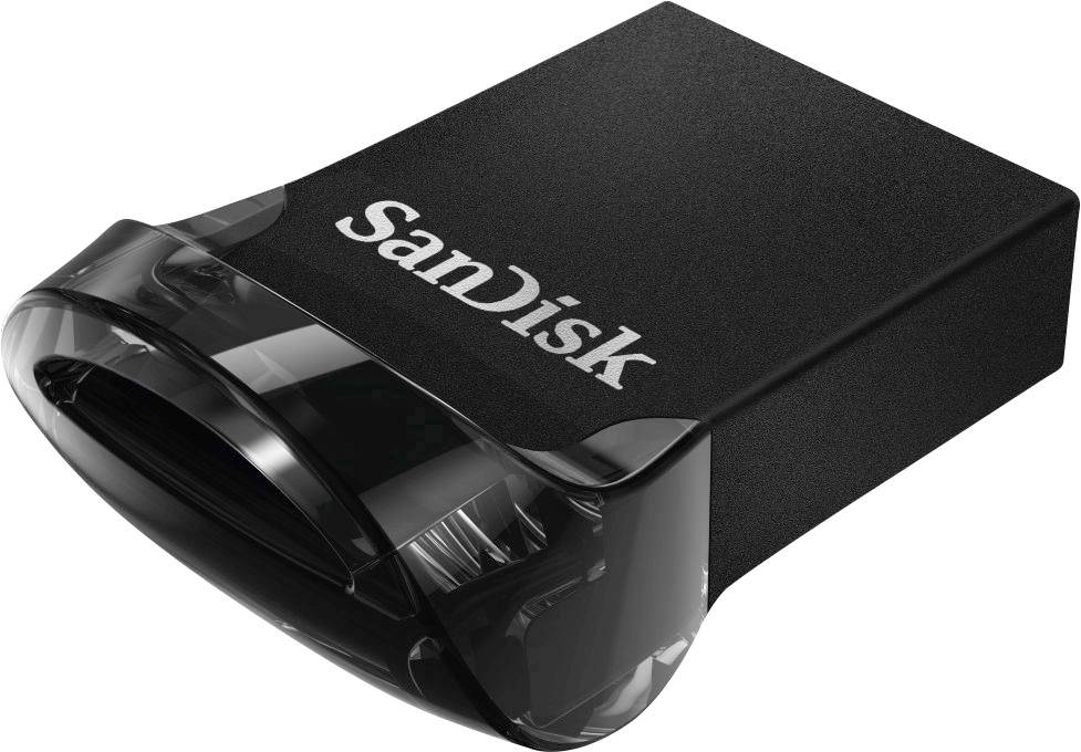 SanDisk Cruzer Ultra Fit™ Clé USB 64 GB noir SDCZ430-064G-G46 USB 3.1 (Gen 1)