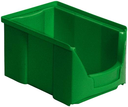 BRB Lagertechnik 977469 Zichtbak Geschikt voor levensmiddelen (l x b x h) 230 x 145 x 125 mm Groen 25 stuk(s)