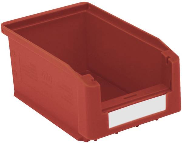 BITO Lagertechnik  383941    kutija za pohranu    pogodna za hranu  (D x Š x V) 160 x 103 x 75 mm  crvena  40 St.