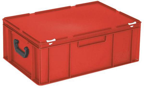BRB Lagertechnik  1658106    spremnik za slaganje    pogodna za hranu  (D x Š x V) 600 x 400 x 250 mm  crvena  1 St.
