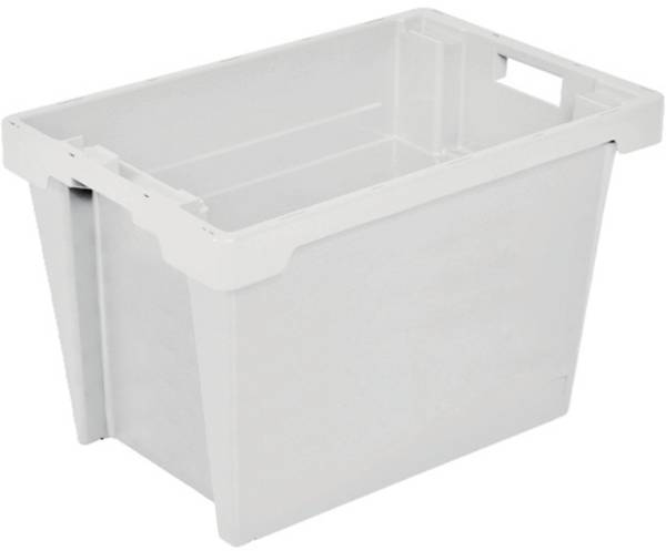 BRB Lagertechnik  1658195    spremnik za slaganje    pogodna za hranu  (D x Š x V) 600 x 400 x 400 mm  prirodno-bijela  1 St.