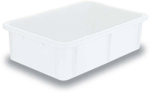 BRB Lagertechnik  1658710    spremnik za slaganje    pogodna za hranu  (D x Š x V) 600 x 400 x 165 mm  prirodno-bijela  1 St.