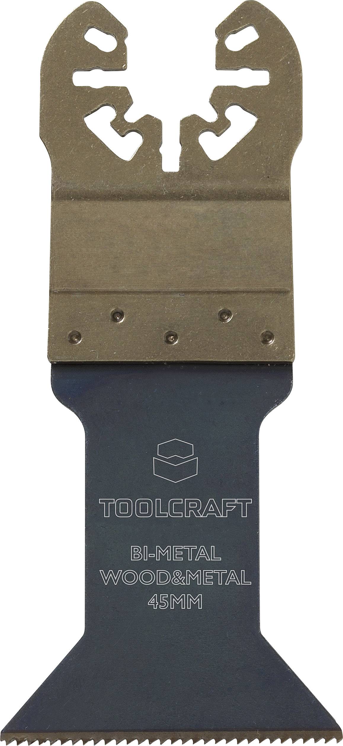 TOOLCRAFT TO-4985415 Segmentzaagblad Bimetaal 1 stuks 45 mm 1 stuk(s)