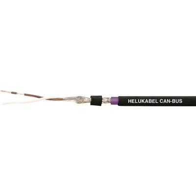 CAN-Bus kabel tvrtke HELUKABEL, prikazan s unutarnjom bakrenom mrežom i ljubičastom izolacijom.