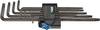 Wera 967/9 TX XL HF 1 unutarnji TORX komplet kutnih odvijača T 8, T 9, T 10, T 15, T 20, T 25, T 27, T 30, T 40 9-dijelni