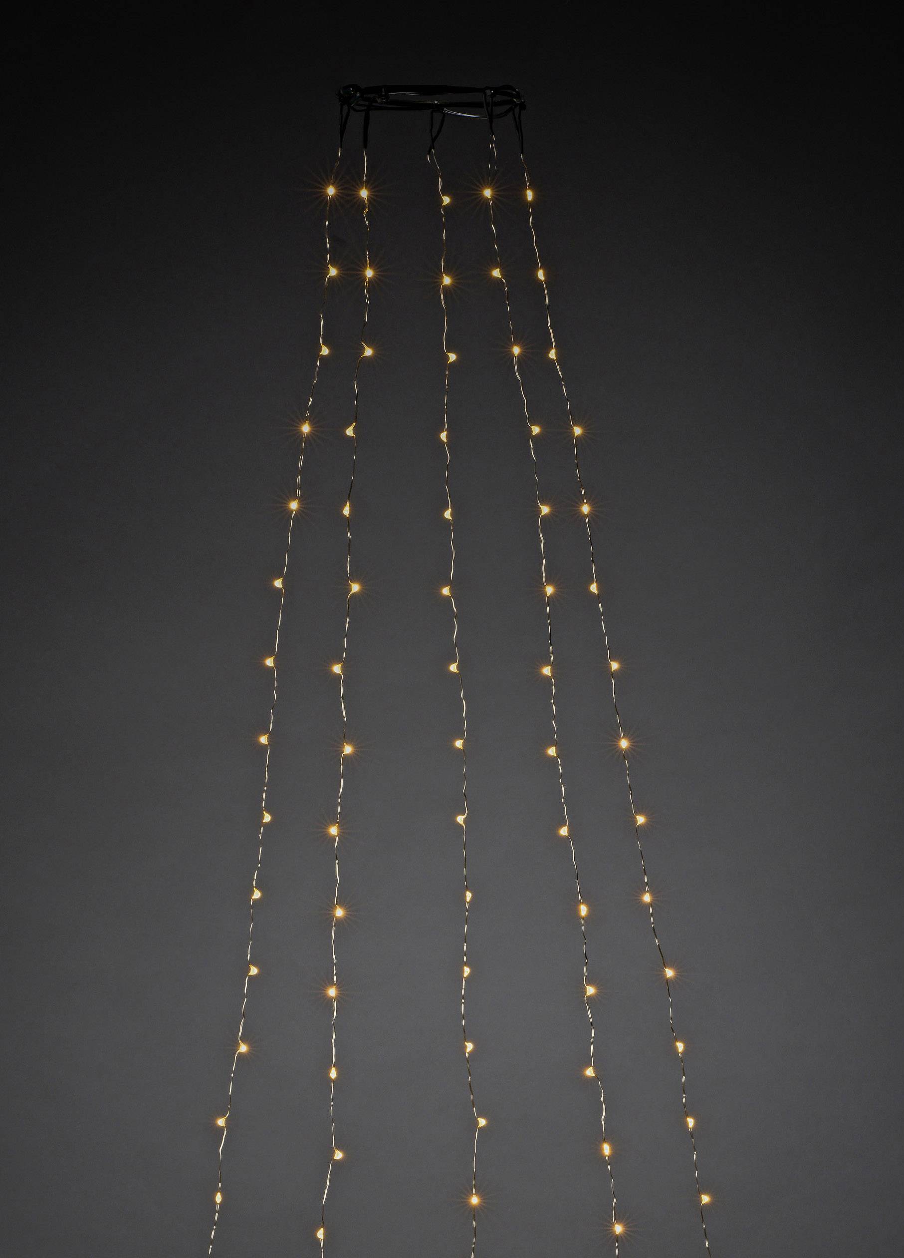 Konstsmide 6378-890 LED zavjesa unutra strujni pogon Broj žarulja 240 LED N/A-0