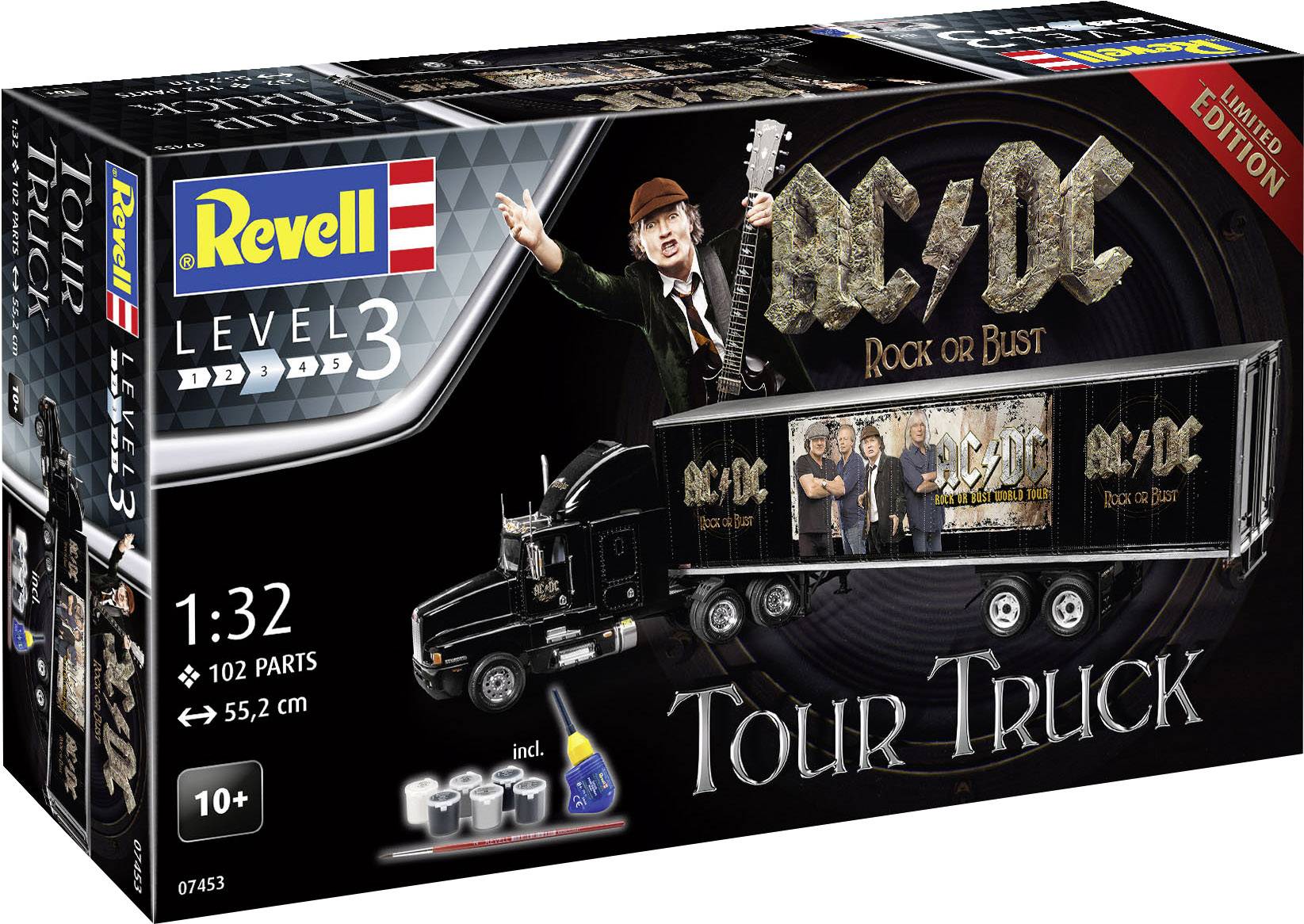 Revell 07453 "AC/DC" Tour Truck model automobila za sastavljanje 1:32-3