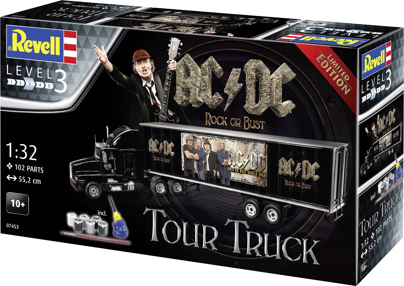 Revell 07453 "AC/DC" Tour Truck model automobila za sastavljanje 1:32-5