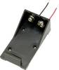 TRU COMPONENTS BH9VA baterije - držač 1x 9 V Block kabel