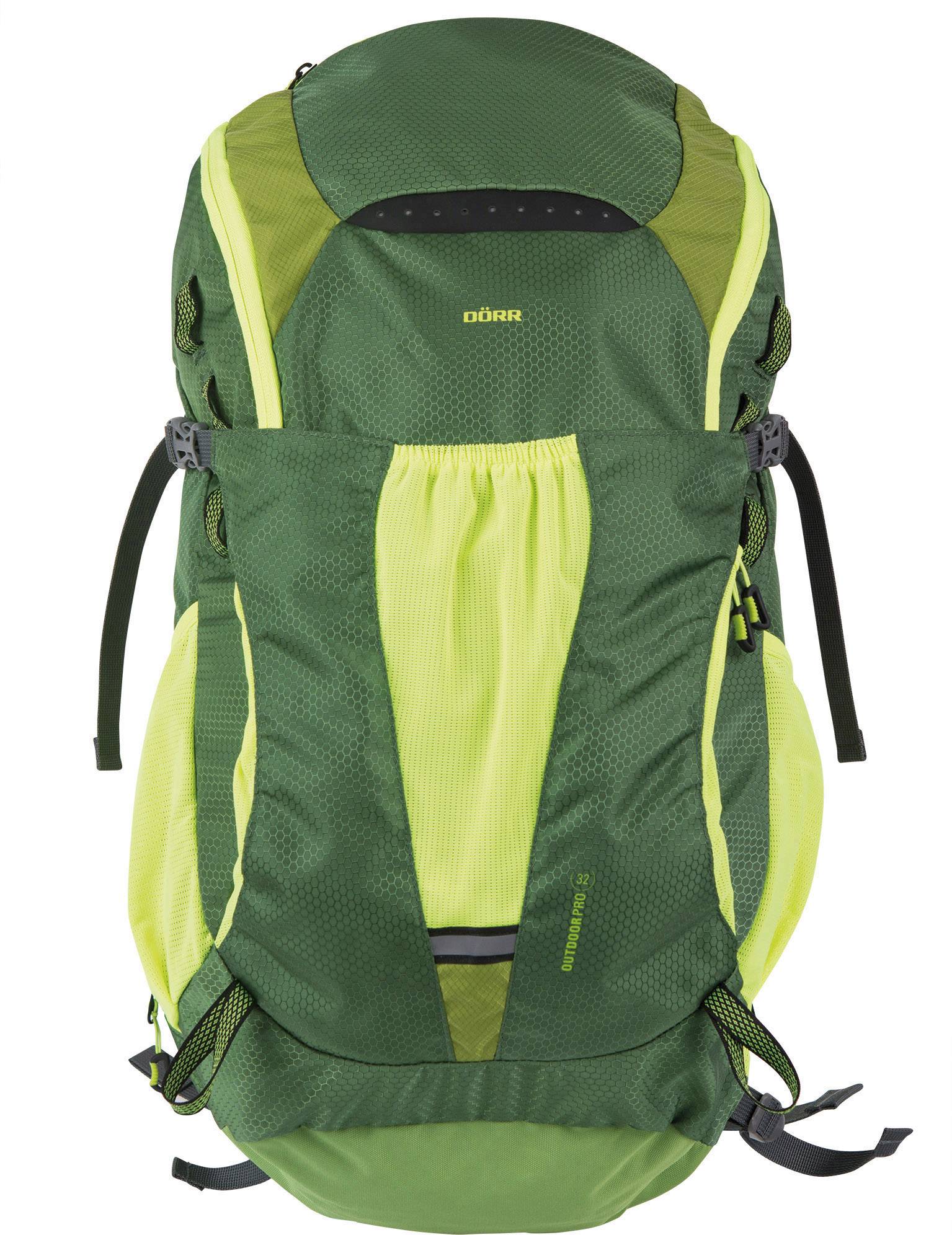 DÖRR Rugzak Outdoor Pro 32 32 l (l x b x h) 180 x 300 x 600 mm Groen 464015