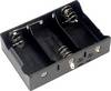 TRU COMPONENTS BH-131D baterije - držač 3x mono (d) lemni priključak
