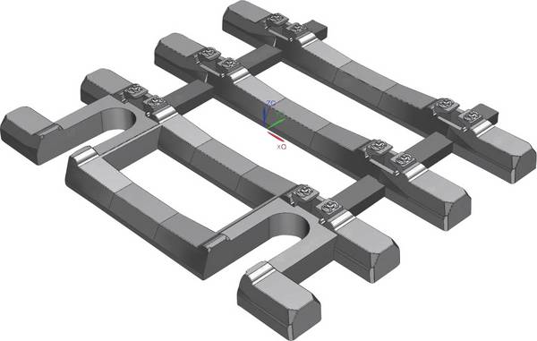 H0 Piko a-pruga 55151 željeznički pragovi 31 mm 12 St.