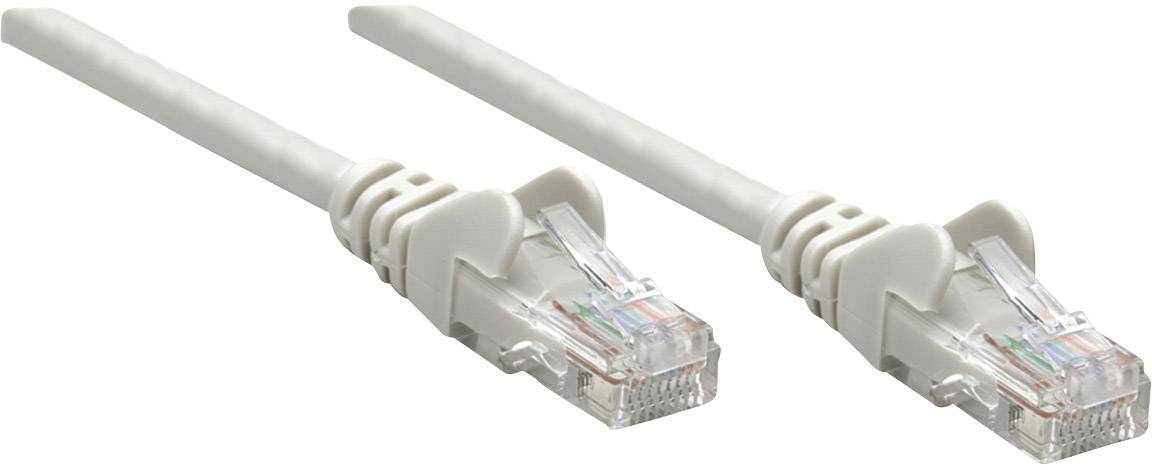 Intellinet 340380 RJ45 Netwerkkabel, patchkabel CAT 6 U/UTP 1.50 m Grijs 1 stuk(s)