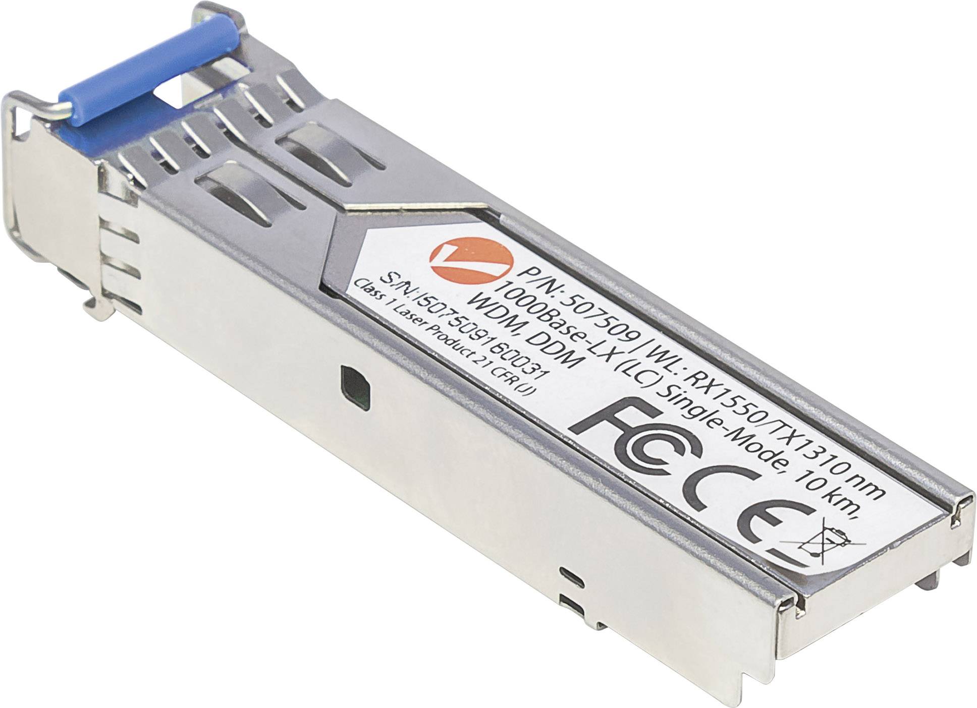 Modul transceivera za optičke veze, pogodan za udaljenosti do 10 km, podržava 1000Base-X, s WDM tehnologijom.