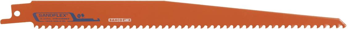 Bahco 3940-228-6-SL-5P Reciprozaagblad Sandflex bimetaal, 228 mm, 6 TPI, Sl 5 stuk(s) afbeelding
