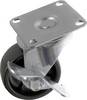 TOOLCRAFT TO-5137896 Okretni kotač s parkirnom kočnicom i navojnom pločom od 50 mm Nosivost (maks.): 50 kg