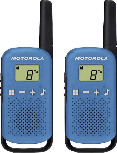 Motorola Solutions B4P00811LDKMAW TALKABOUT T42 blau Talkie-walkie PMR jeu de 2