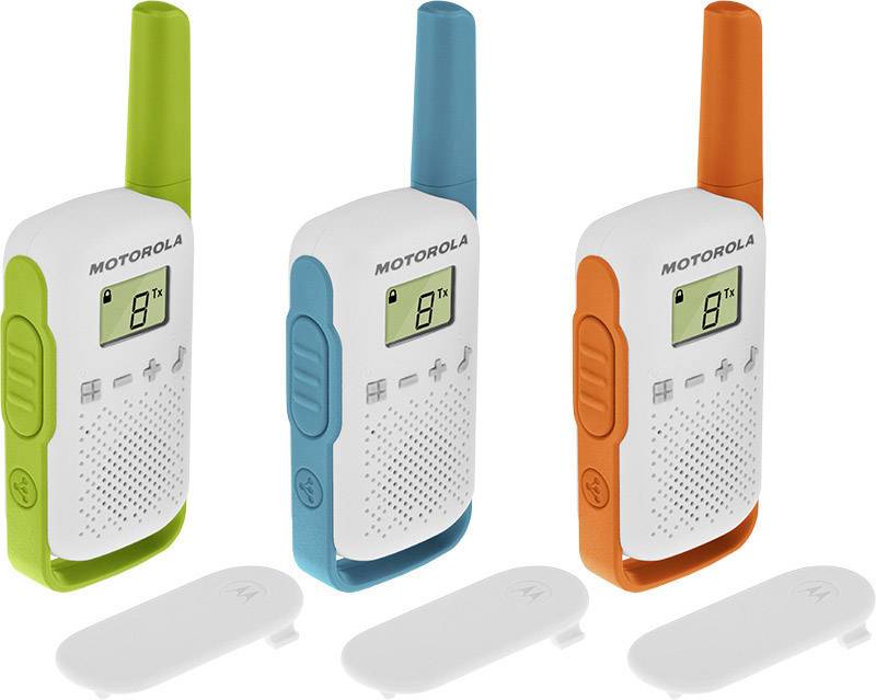 Motorola Solutions T42 TALKABOUT T42 Triple Talkie-walkie PMR jeu de 3