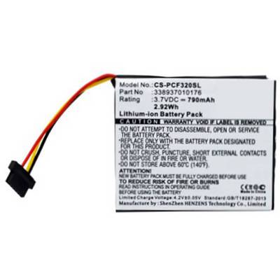 Litij-ionska baterija, model CS-PCF320SL, 3,7V, 790mAh. Sigurnosne napomene: Ne otvarati, ne pritiskati ili potapati u vodu.