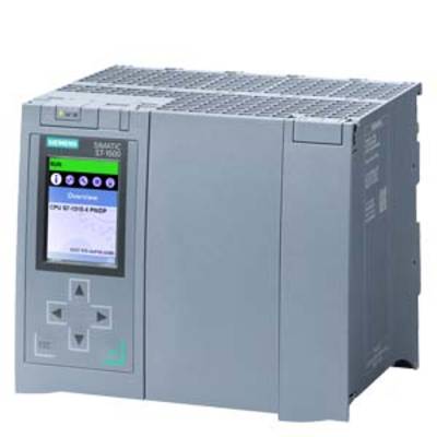 Siemens SIMATIC S7-1500, industrijski uređaj za automatizaciju, s zaslonom i tipkama za upravljanje na prednjoj strani.