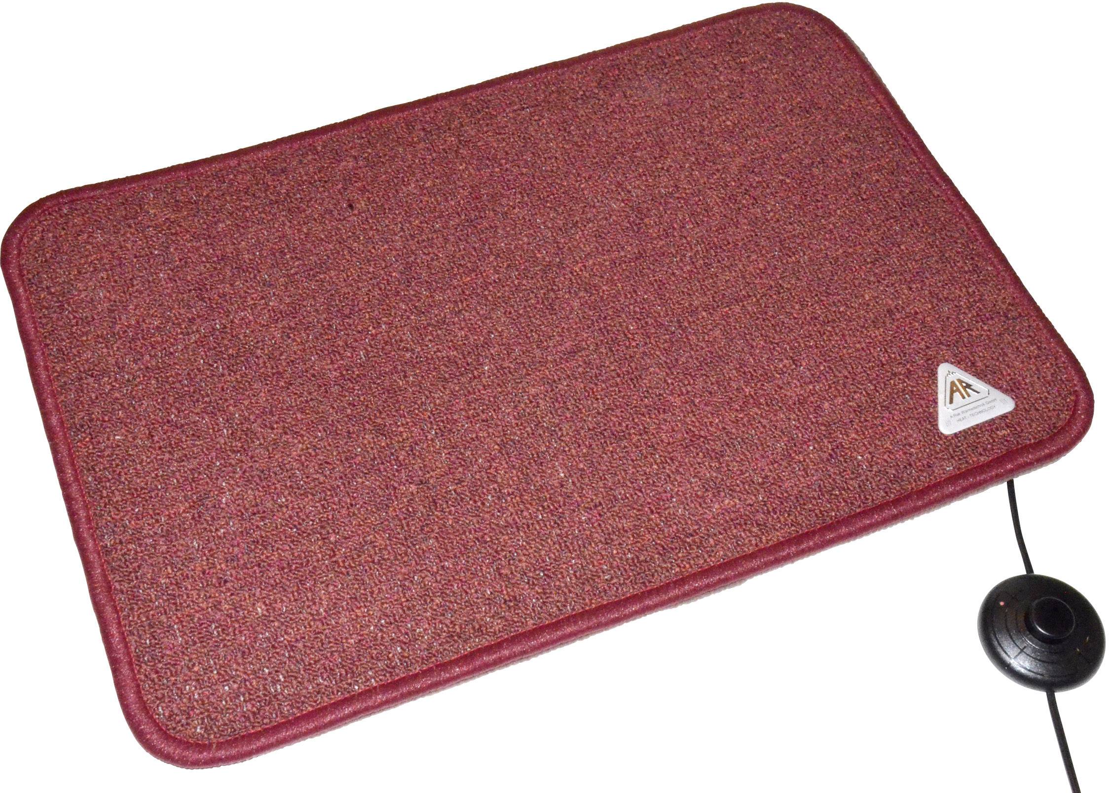 Arnold Rak Heat Master® 611259-B Warmtemat (l x b x h) 90 x 60 x 1.5 cm Bordeaux afbeelding