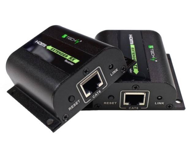 TECHly IDATA-EXT-E70I HDMI™ proširenje (produžetak) putem mrežnog kabela RJ45 60 m-3