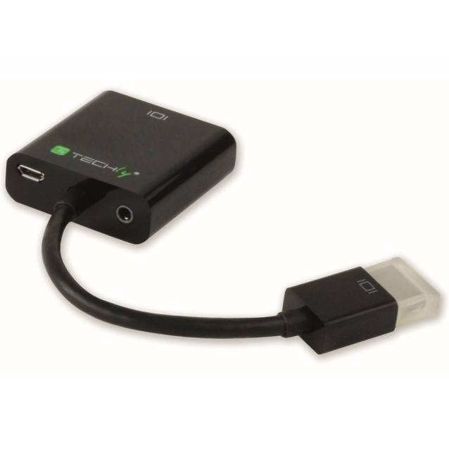 TECHly AV pretvarač IDATA-HDMI-VGA2AU [HDMI - VGA]-2