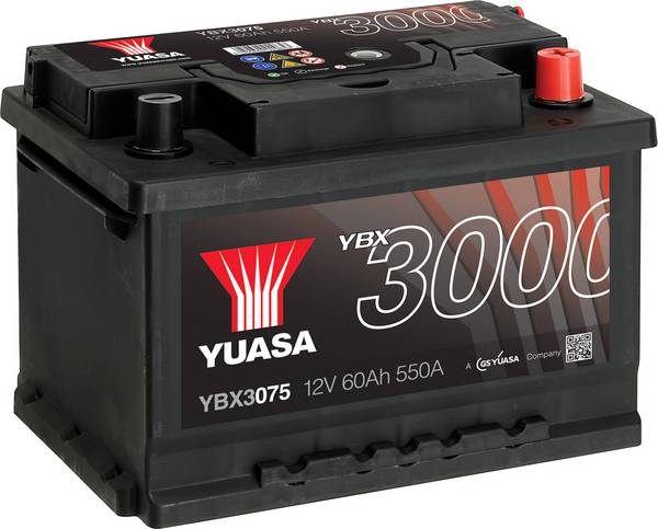 Yuasa SMF YBX3075 auto baterija  60 Ah  Tip pola: T1
